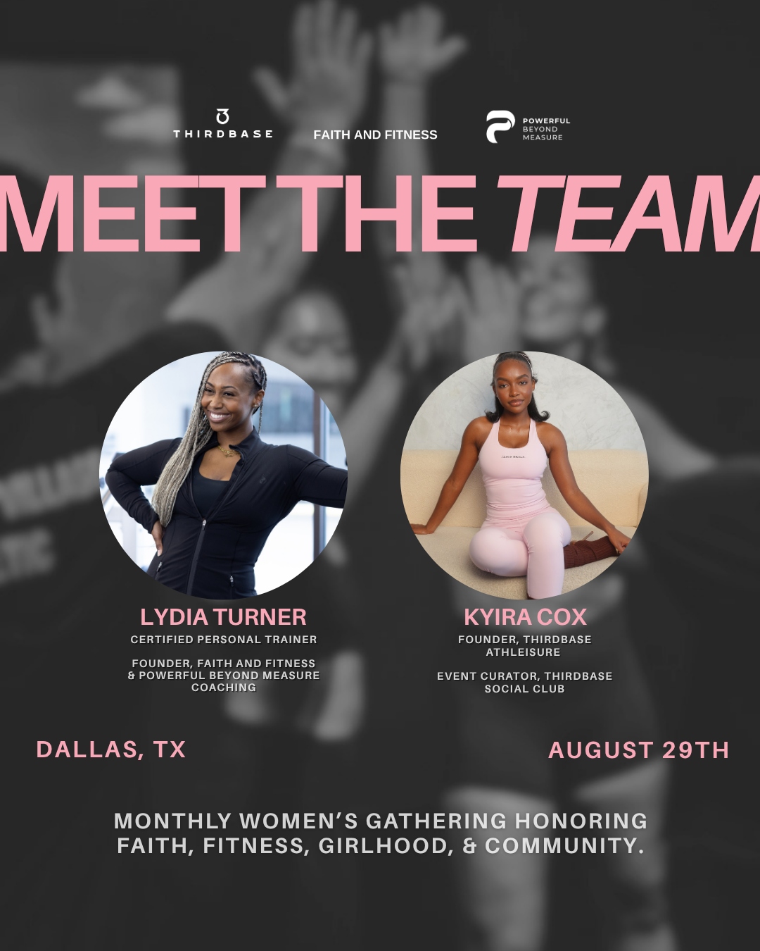 Train Like a Girl Experience (8/29)